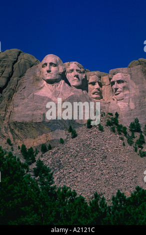 Mt Rushmore National Memorial Banque D'Images