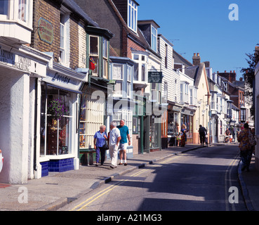 Go KENT WHITSTABLE HARBOUR STREET Banque D'Images