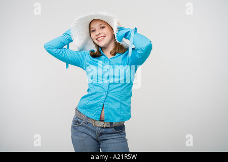 Portrait de jeune fille Banque D'Images