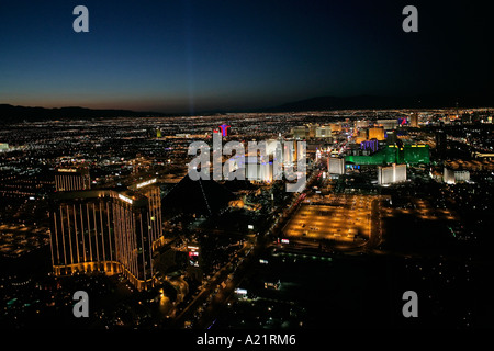 Excalibur Luxor Mandalay Bay Las Vegas Strip Las Vegas Nevada Banque D'Images