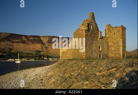 Le château de Lochranza Ile d'Arran Scotland UK Banque D'Images