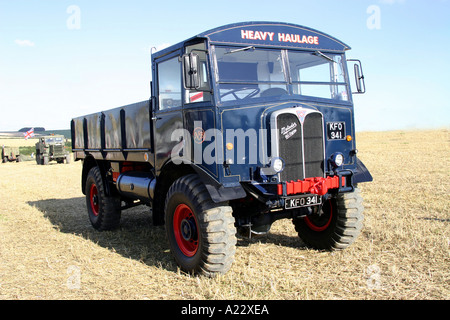 Transport lourd Camion sur show à la grande foire de la vapeur de Dorset. Banque D'Images