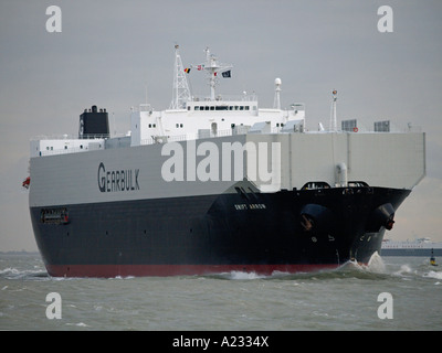 Gearbulk flèche rapide vraquier navire de haute mer sur le Westerschelde Vlissingen Zeeland Pays-Bas Banque D'Images