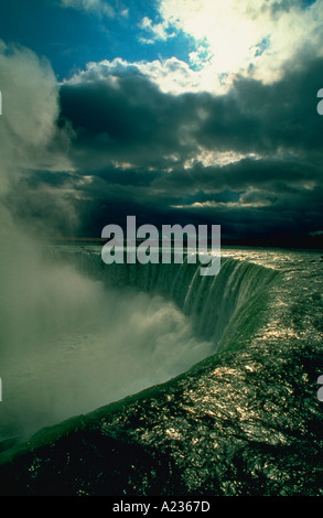 Domaine de Horseshoe Falls Niagara Falls de Niagara Falls New York Banque D'Images