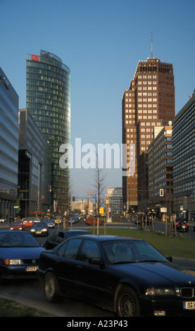 La Potsdamer Platz à Berlin Allemagne Banque D'Images