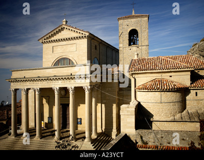 Basilica del Santo, Saint-Marin, Emilia-Romagna, Italie. Banque D'Images