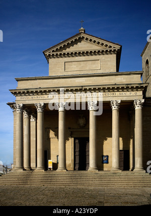 Basilica del Santo, Saint-Marin, Emilia-Romagna, Italie. Banque D'Images