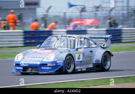 1999 Porsche 911 GT2 FIA GT Silverstone 500 Banque D'Images