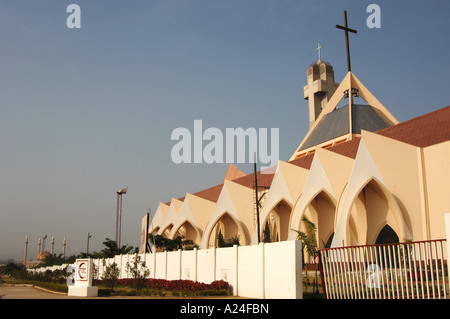 La cathédrale anglicane Abuja Banque D'Images