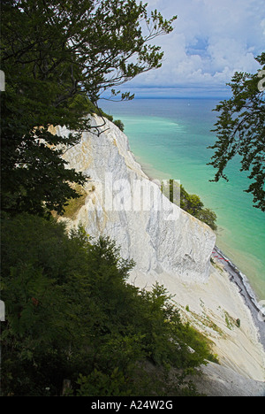 Mon île Denmarks roches de craie Banque D'Images