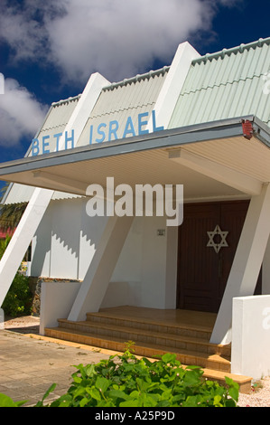 La Synagogue Beth Israel, Oranjestad, Aruba, Lesser Antilles, Caribbean Banque D'Images