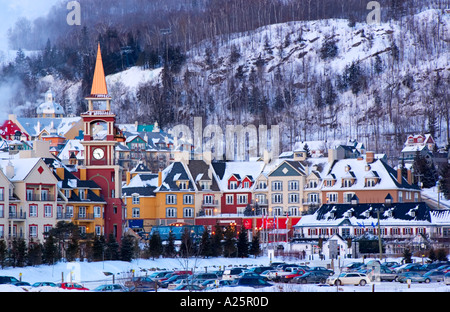 Mont Tremblant, Québec, Canada Banque D'Images