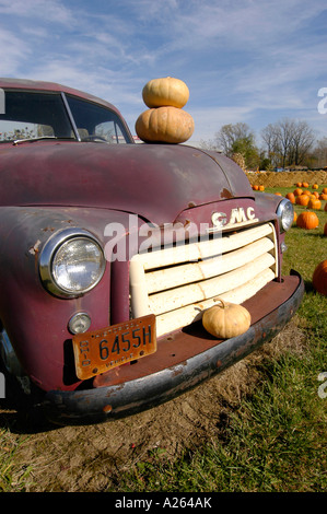 Automne Automne principalement pour l'utilisation d'affichage de citrouille Halloween art Banque D'Images