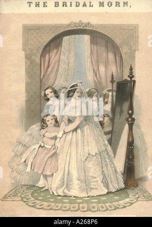 Les couvertures des musiques Suite Nuptiale Morn circa 1855 Banque D'Images