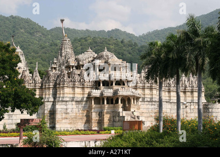 Kalayanji pedhi seth anandji, jain tempel, Ranakpur, indien Banque D'Images