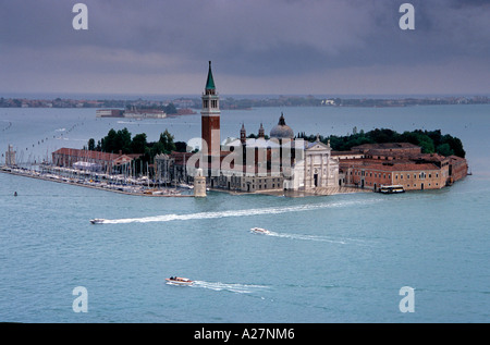 Île de San Giogio, Venise, Italie Banque D'Images