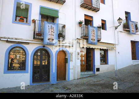 Peñiscola Castellón Comunitat Cataluña Costa del Azahar España Espagne Espagnol Iberia Espagne Europe Banque D'Images