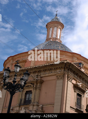 La place de la vierge vierge square Comunitat Valencia Communauté Valencienne Costa del Azahar España Espagne Espagnol Iberia Europe Banque D'Images