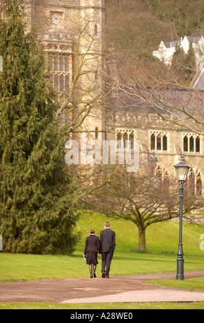 Le MALVERN COLLEGE DANS LE WORCESTERSHIRE ENGLAND UK Banque D'Images