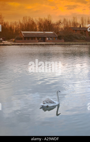 Trois Sœurs Recreation Area est de Ashton dans Makerfield Wigan précédemment le Hall Colliery Garswood Banque D'Images