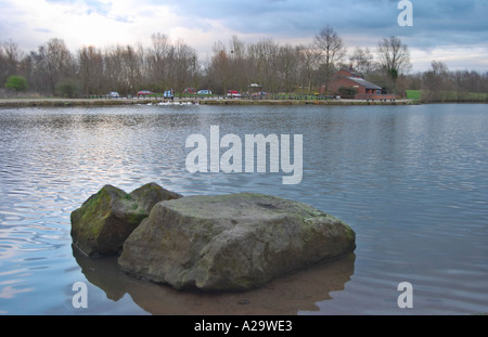Trois Sœurs Recreation Area est de Ashton dans Makerfield Wigan précédemment le Hall Colliery Garswood Banque D'Images
