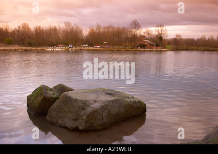 Trois Sœurs Recreation Area est de Ashton dans Makerfield Wigan précédemment le Hall Colliery Garswood Banque D'Images