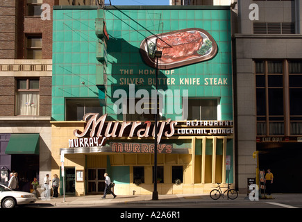 Murrary's steak house le centre-ville de Minneapolis Banque D'Images