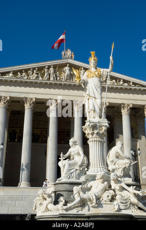 Le parlement de Vienne Banque D'Images