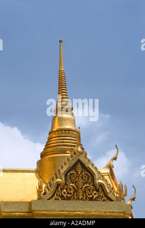 Phra Si Rattana Chedi plus petites à quel Phra Kaeo Banque D'Images