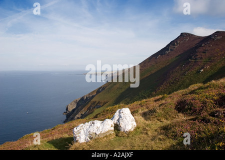 Côte de l'île de Man Banque D'Images