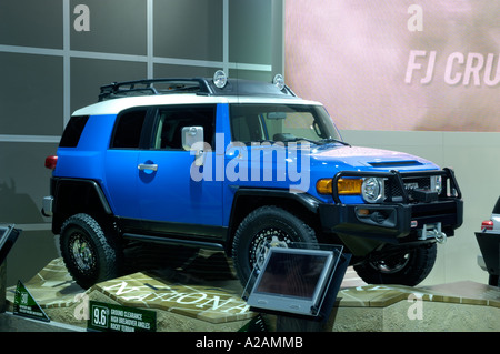 Toyota FJ Cruiser 2007 au 2006 North American International Auto Show de Detroit au Michigan Banque D'Images
