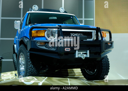 Toyota FJ Cruiser 2007 au 2006 North American International Auto Show de Detroit au Michigan Banque D'Images