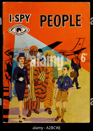 I-Spy Books 1950 1960 pour un usage éditorial uniquement Banque D'Images