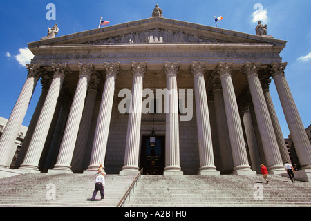 Bâtiment de la Cour suprême de l'État de New York. Palais de justice sur Foley Square New York. Palais de justice pénal à Lower Manhattan, NYC, États-Unis Banque D'Images