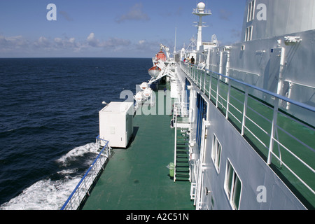 Brittany Ferries ferry de Roscoff à Plymouth Banque D'Images