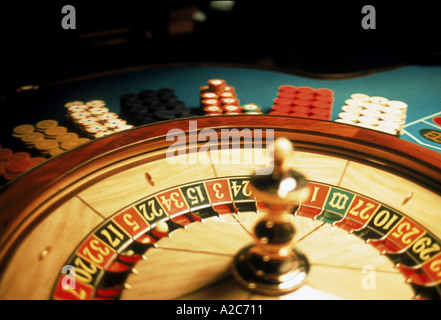 Roulette jeu Banque D'Images