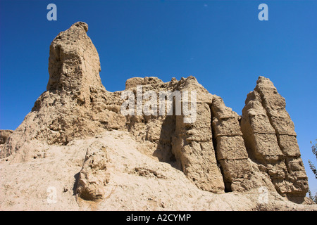 Balkh AFGHANISTAN Mère des villes anciennes murailles de Balkh la plupart du temps construit dans la période timuride Banque D'Images