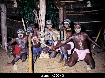 Territoire du Nord Australie aborigènes Banque D'Images