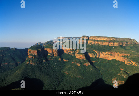 Blyde River canyon trois rondavels viewpoint Mpumalanga Afrique du Sud Banque D'Images