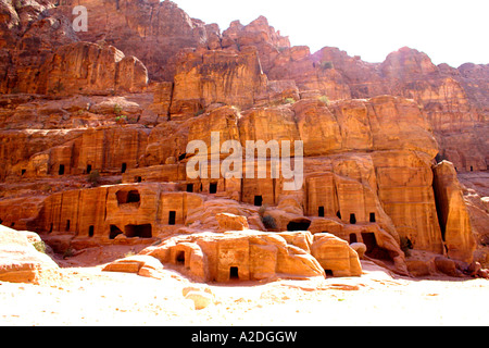 Moyen-orient Jordanie Petra amphithéâtre Banque D'Images