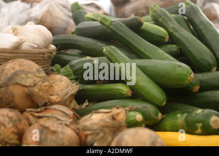 Eden Farms courgettes oignons et l'ail Vendredi 16 Dimanche 17 East Midlands Festival des aliments et boissons Banque D'Images