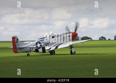 P-51D Mustang 'Susy', Sywell, Northants, England, UK Banque D'Images