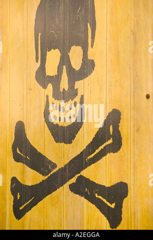 BAHAMAS, New Providence Island, Nassau : Musée des pirates de Nassau, Jolly Roger Banque D'Images