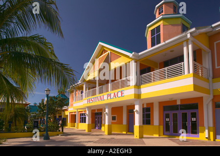 BAHAMAS, New Providence Island, Nassau : Port de Nassau, Festival Place Banque D'Images