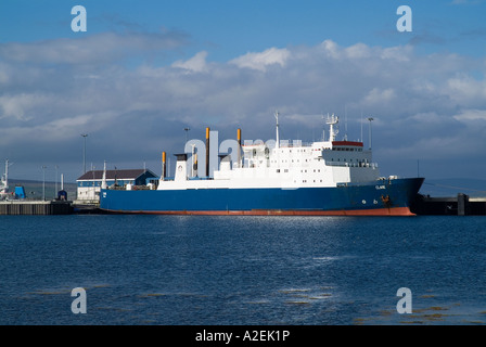 Dh Clair MV SHIPPING UK Northlink ferries service fret les bovins à la borne Hatston transfert Banque D'Images