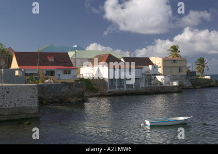 Dans les Antilles, de la Guadeloupe, Grande Terre, LE MOULE : Town Waterfront Banque D'Images