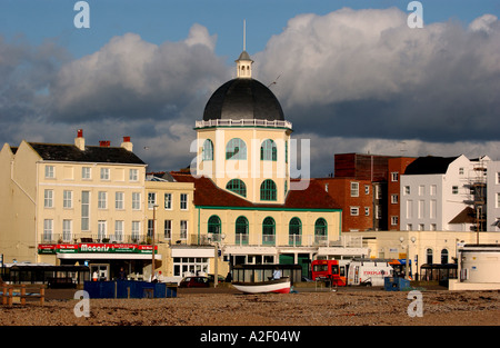 L'ancien cinéma Dome sur Worthing front de Sussex UK Banque D'Images