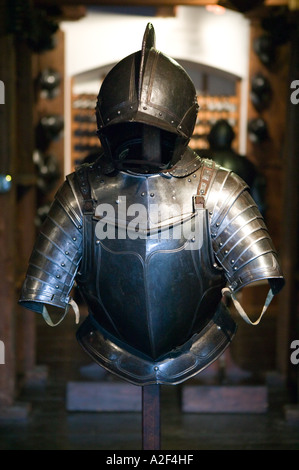 L'Autriche, Styrie (Stiermark), Musée Landeszeughaus GRAZ : Provincial / Armory (b.1642)17e siècle Armor Banque D'Images