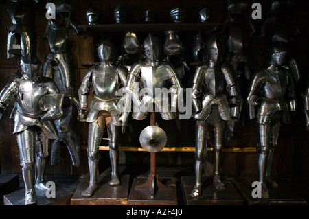 L'Autriche, Styrie (Stiermark), Musée Landeszeughaus GRAZ : Provincial / Armory (b.1642)17e siècle Armor Banque D'Images