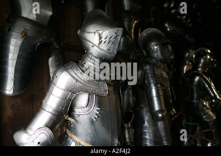 L'Autriche, Styrie (Stiermark), Musée Landeszeughaus GRAZ : Provincial / Armory (b.1642)17e siècle Armor Banque D'Images